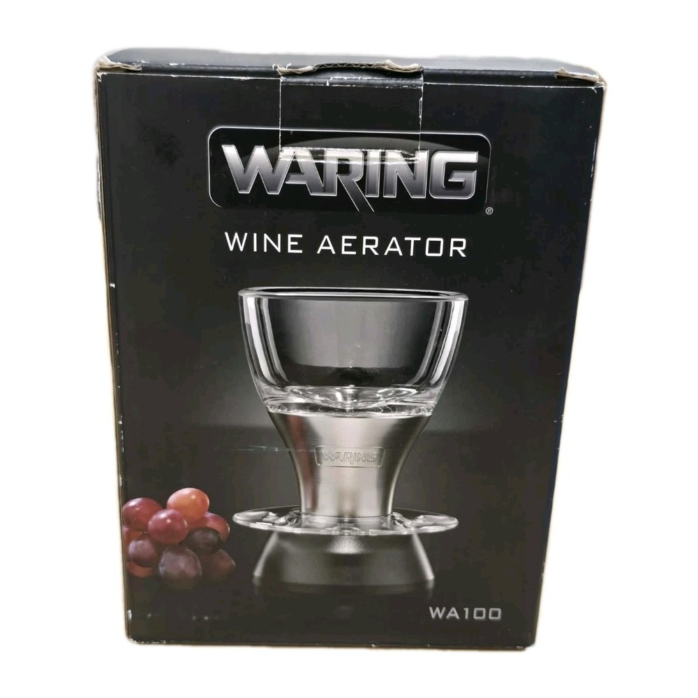 🍷✨ Waring WA100 Wine Aerator New in Box BPA Free Decanter‎ Enhancer